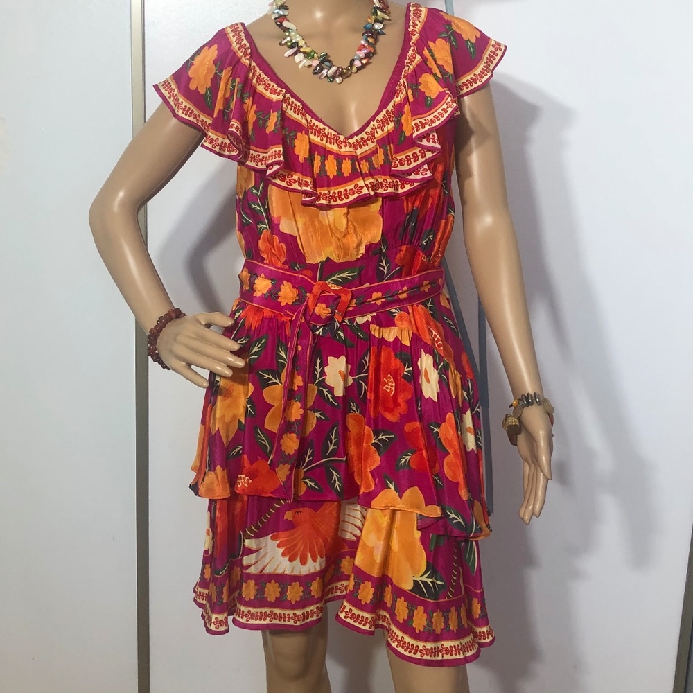 Beautiful asymmetrical sundress